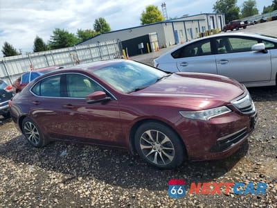 Czwarte zdjęcie samochodu z boku: 2015 ACURA TLX TECH VIN:19UUB1F57FA020612 - miniatura