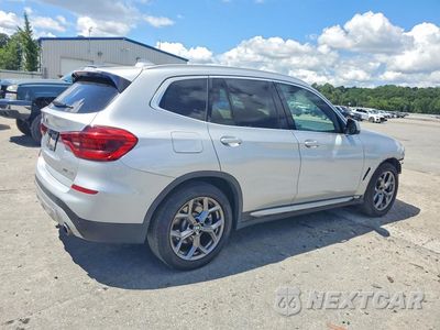 Trzecie zdjęcie samochodu z tyłu: 2021 BMW X3 SDRIVE30I VIN:5UXTY3C01M9F95902 - miniatura