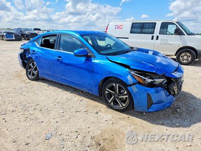 Czwarte zdjęcie samochodu z boku: 2025 NISSAN SENTRA SV VIN:3N1AB8CV7SY397688 - miniatura
