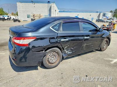 Trzecie zdjęcie samochodu z tyłu: 2013 NISSAN SENTRA SV VIN:1N4AB7APXDN900325 - miniatura