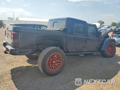 Trzecie zdjęcie samochodu z tyłu: 2020 JEEP GLADIATOR RUBICON VIN:1C6JJTBG8LL139493 - miniatura