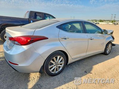 Trzecie zdjęcie samochodu z tyłu: 2015 HYUNDAI ELANTRA SE VIN:5NPDH4AE4FH590310 - miniatura