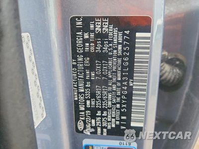 Zdjęcie 13 z 13 samochodu: 2020 KIA SORENTO LX VIN:5XYPG4A31LG625774 - miniatura