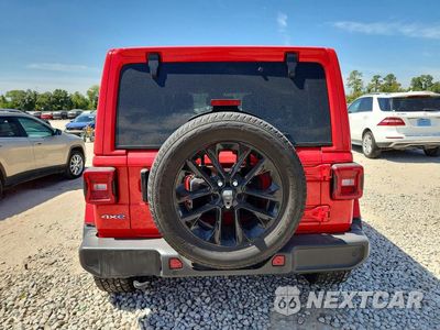Zdjęcie 6 z 13 samochodu: 2021 JEEP WRANGLER UNLIMITED SAHARA 4XE VIN:1C4JJXP64MW858370 - miniatura