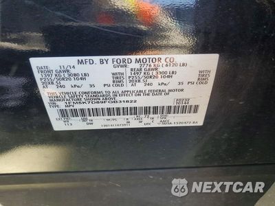 Zdjęcie 13 z 13 samochodu: 2015 FORD EXPLORER XLT VIN:1FM5K7D89FGB31822 - miniatura