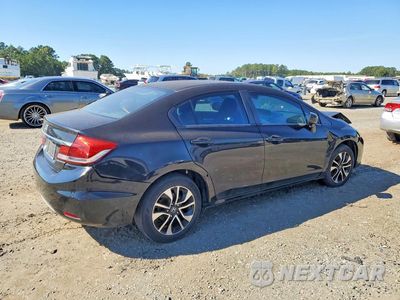 Trzecie zdjęcie samochodu z tyłu: 2014 HONDA CIVIC EX VIN:2HGFB2F84EH556071 - miniatura