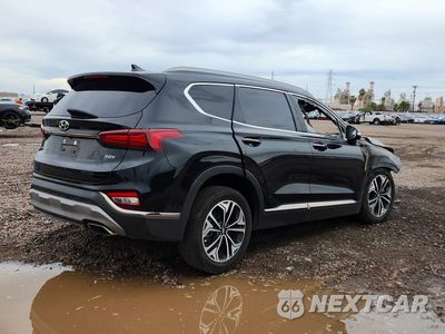 Trzecie zdjęcie samochodu z tyłu: 2020 HYUNDAI SANTA FE LIMITED 2.0T VIN:5NMS53AA3LH181201 - miniatura