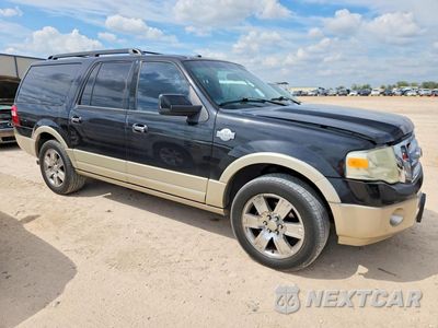 Czwarte zdjęcie samochodu z boku: 2010 FORD EXPEDITION EL EDDIE BAUER VIN:1FMJK1H52AEB65794 - miniatura