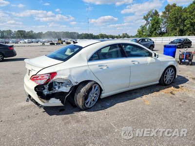 Trzecie zdjęcie samochodu z tyłu: 2017 MERCEDES-BENZ CLA 250 4MATIC VIN:WDDSJ4GB3HN484190 - miniatura