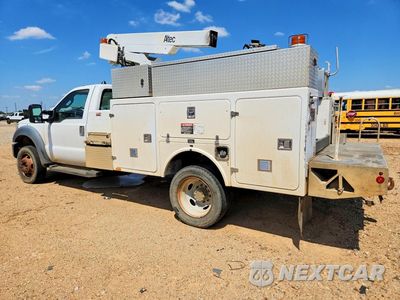 Drugie zdjęcie samochodu z przodu: 2013 FORD F450 SUPER DUTY BUCKET TRUCK VIN:1FDUF4GY5DEB54291 - miniatura