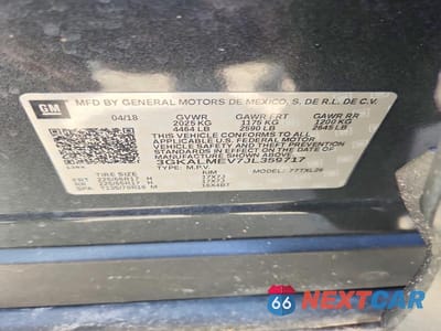 Zdjęcie 13 z 13 samochodu: 2018 GMC TERRAIN SLE VIN:3GKALMEV7JL359717 - miniatura