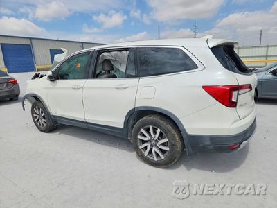 Drugie zdjęcie samochodu z przodu: 2019 HONDA PILOT EXL VIN:5FNYF5H50KB005508 - miniatura