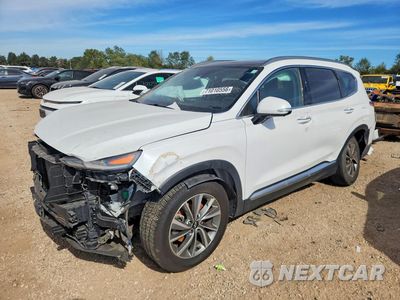 2019 HYUNDAI SANTA FE ULTIMATE 2.4L 5NMS53AD7KH036154 - główne zdjęcie licytacji z USA - miniatura