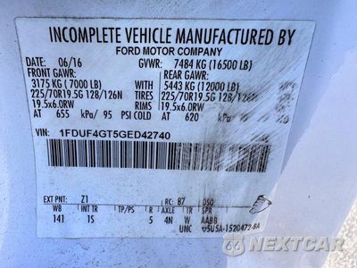 Zdjęcie 10 z 10 samochodu: 2016 FORD F450 SUPER DUTY VIN:1FDUF4GT5GED42740 - miniatura