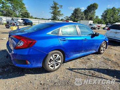 Trzecie zdjęcie samochodu z tyłu: 2017 HONDA CIVIC LX VIN:2HGFC2F50HH560643 - miniatura