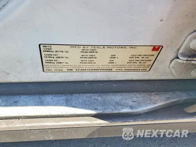 Zdjęcie 12 z 12 samochodu: 2013 TESLA MODEL S VIN:5YJSA1CG9DFP20568 - miniatura