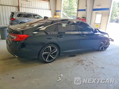 Trzecie zdjęcie samochodu z tyłu: 2022 HONDA ACCORD SPORT VIN:1HGCV1F34NA064759 - miniatura