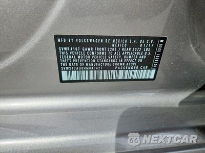 Zdjęcie 13 z 13 samochodu: 2017 VOLKSWAGEN GOLF S VIN:3VW217AU6HM040427 - miniatura