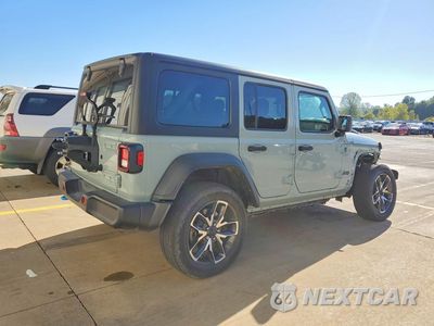 Trzecie zdjęcie samochodu z tyłu: 2024 JEEP WRANGLER 4XE VIN:1C4RJXN69RW316551 - miniatura