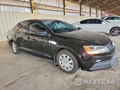 Czwarte zdjęcie samochodu z boku: 2016 VOLKSWAGEN JETTA S VIN:3VW267AJ1GM323534 - miniatura