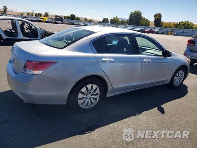 Trzecie zdjęcie samochodu z tyłu: 2010 HONDA ACCORD LX VIN:1HGCP2F38AA129073 - miniatura