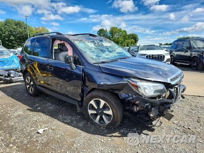 Czwarte zdjęcie samochodu z boku: 2018 SUBARU FORESTER 2.5I LIMITED VIN:JF2SJARC4JH485627 - miniatura