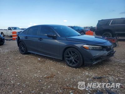 Czwarte zdjęcie samochodu z boku: 2023 HONDA CIVIC SPORT VIN:2HGFE2F55PH521149 - miniatura