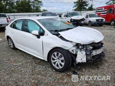 Czwarte zdjęcie samochodu z boku: 2020 TOYOTA COROLLA LE VIN:5YFEPRAE2LP117878 - miniatura