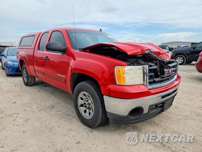 Czwarte zdjęcie samochodu z boku: 2011 GMC SIERRA C1500 SL VIN:1GTR1UEA8BZ303023 - miniatura