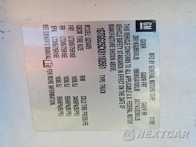 Zdjęcie 13 z 13 samochodu: 2008 GMC SAVANA G2500 VIN:1GTGG25CX81182661 - miniatura