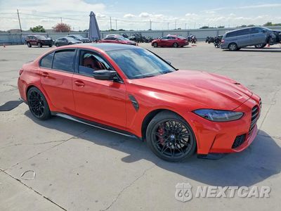 Czwarte zdjęcie samochodu z boku: 2026 BMW M3 COMPETITION VIN:WBS33HJ05TFV59121 - miniatura