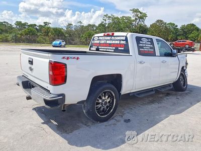 Trzecie zdjęcie samochodu z tyłu: 2014 CHEVROLET SILVERADO K1500 LT VIN:3GCUKREH6EG340125 - miniatura