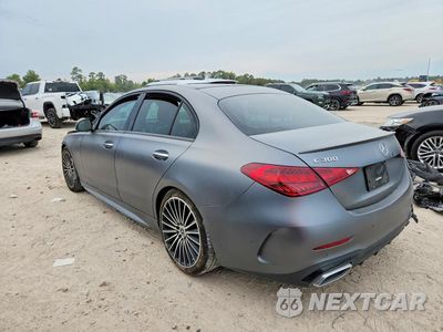 Drugie zdjęcie samochodu z przodu: 2022 MERCEDES-BENZ C 300 VIN:W1KAF4GB0NR060631 - miniatura