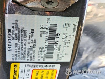 Zdjęcie 12 z 12 samochodu: 2018 FORD FUSION SE VIN:3FA6P0H76JR131254 - miniatura