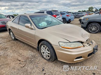 Czwarte zdjęcie samochodu z boku: 2002 HONDA ACCORD EX VIN:1HGCG22582A010612 - miniatura