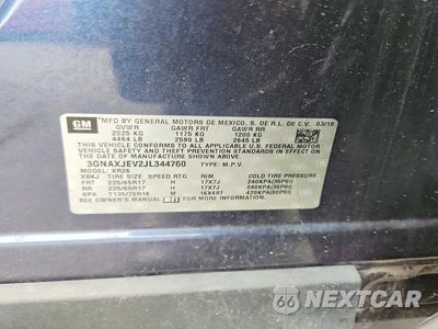 Zdjęcie 13 z 13 samochodu: 2018 CHEVROLET EQUINOX LT VIN:3GNAXJEV2JL344760 - miniatura