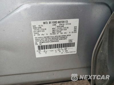 Zdjęcie 12 z 12 samochodu: 2020 FORD EDGE TITANIUM VIN:2FMPK3K91LBA55559 - miniatura