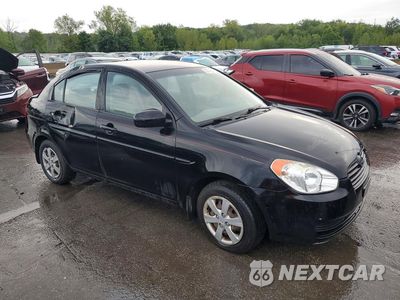 Czwarte zdjęcie samochodu z boku: 2011 HYUNDAI ACCENT GLS VIN:KMHCN4AC3BU607600 - miniatura