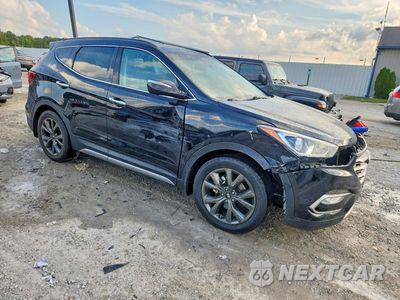 Czwarte zdjęcie samochodu z boku: 2017 HYUNDAI SANTA FE SPORT 2.0T ULTIMATE VIN:5XYZW4LA2HG454046 - miniatura