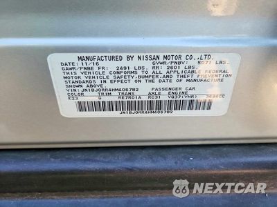 Zdjęcie 13 z 13 samochodu: 2017 INFINITI QX50 BASE VIN:JN1BJ0RR4HM406782 - miniatura