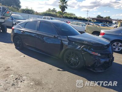 Czwarte zdjęcie samochodu z boku: 2024 HONDA CIVIC SPORT VIN:19XFL2H80RE017828 - miniatura