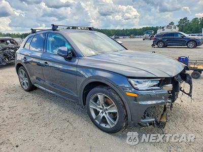Czwarte zdjęcie samochodu z boku: 2019 AUDI Q5 PREMIUM PLUS VIN:WA1BNAFY0K2084285 - miniatura