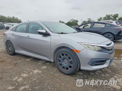 Czwarte zdjęcie samochodu z boku: 2016 HONDA CIVIC LX VIN:2HGFC2F50GH574878 - miniatura