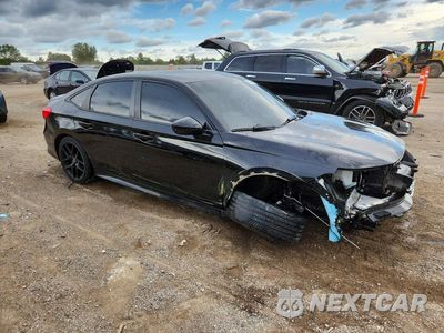 Czwarte zdjęcie samochodu z boku: 2022 HONDA CIVIC SPORT VIN:2HGFE2F53NH504282 - miniatura