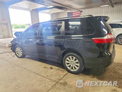 Drugie zdjęcie samochodu z przodu: 2015 TOYOTA SIENNA XLE 7-PASSENGER VIN:5TDDK3DC0FS102454 - miniatura