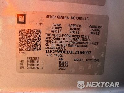 Zdjęcie 13 z 13 samochodu: 2020 CHEVROLET SILV1500 2WD VIN:1GCPWDED3LZ164097 - miniatura