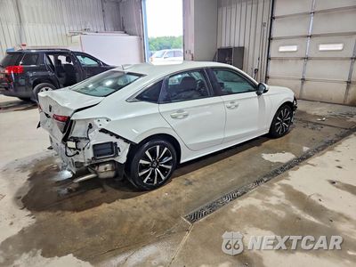 Trzecie zdjęcie samochodu z tyłu: 2023 HONDA CIVIC EX VIN:2HGFE1F77PH308974 - miniatura