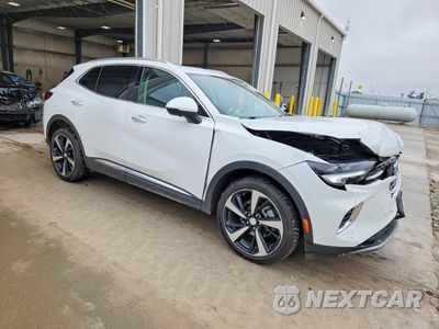 Czwarte zdjęcie samochodu z boku: 2021 BUICK ENVISION ESSENCE VIN:LRBFZPR46MD136192 - miniatura