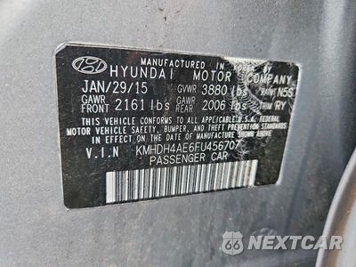 Zdjęcie 12 z 12 samochodu: 2015 HYUNDAI ELANTRA LIMITED VIN:KMHDH4AE6FU456707 - miniatura