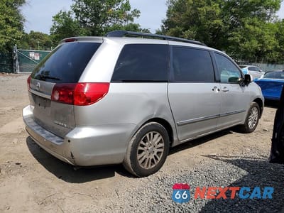 Trzecie zdjęcie samochodu z tyłu: 2008 TOYOTA SIENNA XLE LIMITED VIN:5TDZK22C58S132233 - miniatura
